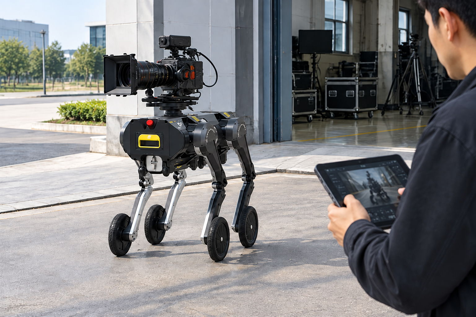 D1 Robot Brings Flexible On-Site Mobility to Mobile Filming Applications