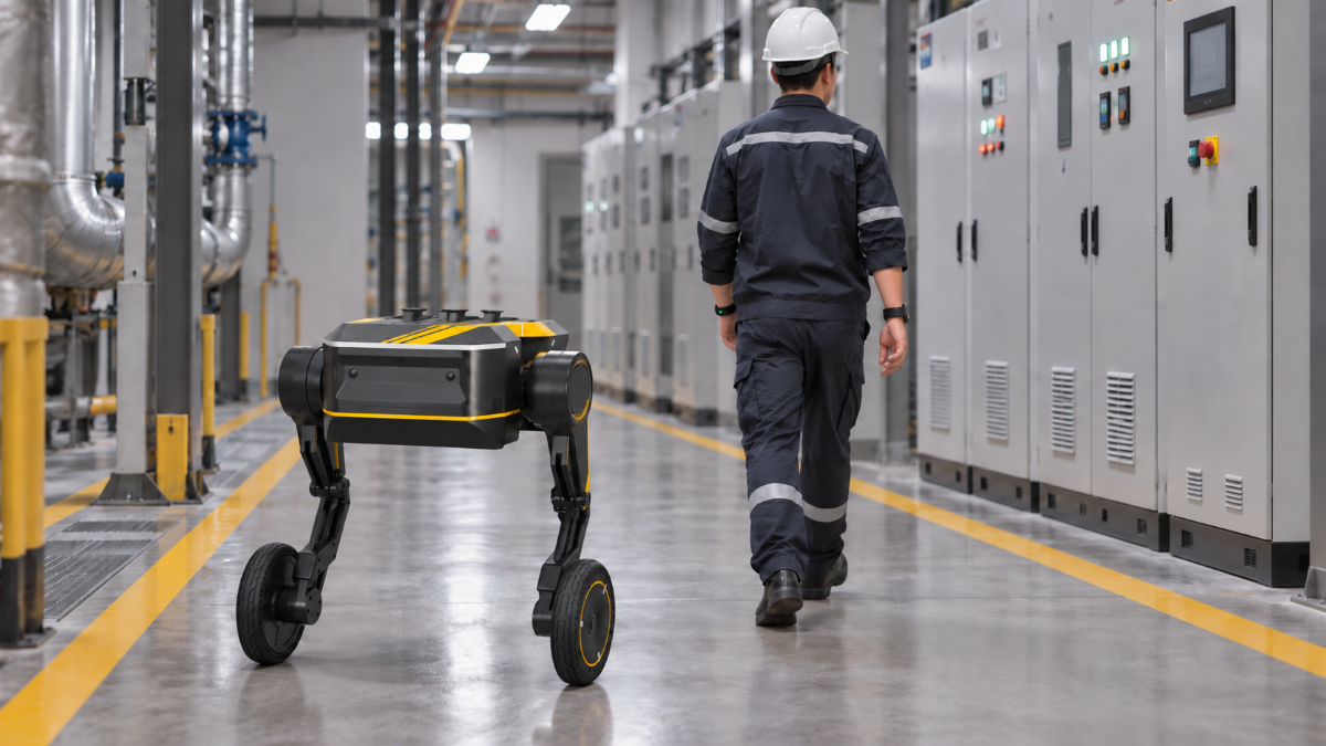 TITA Follow-Me Robot: UWB Person Tracking for Hands-Free Mobile Tasks