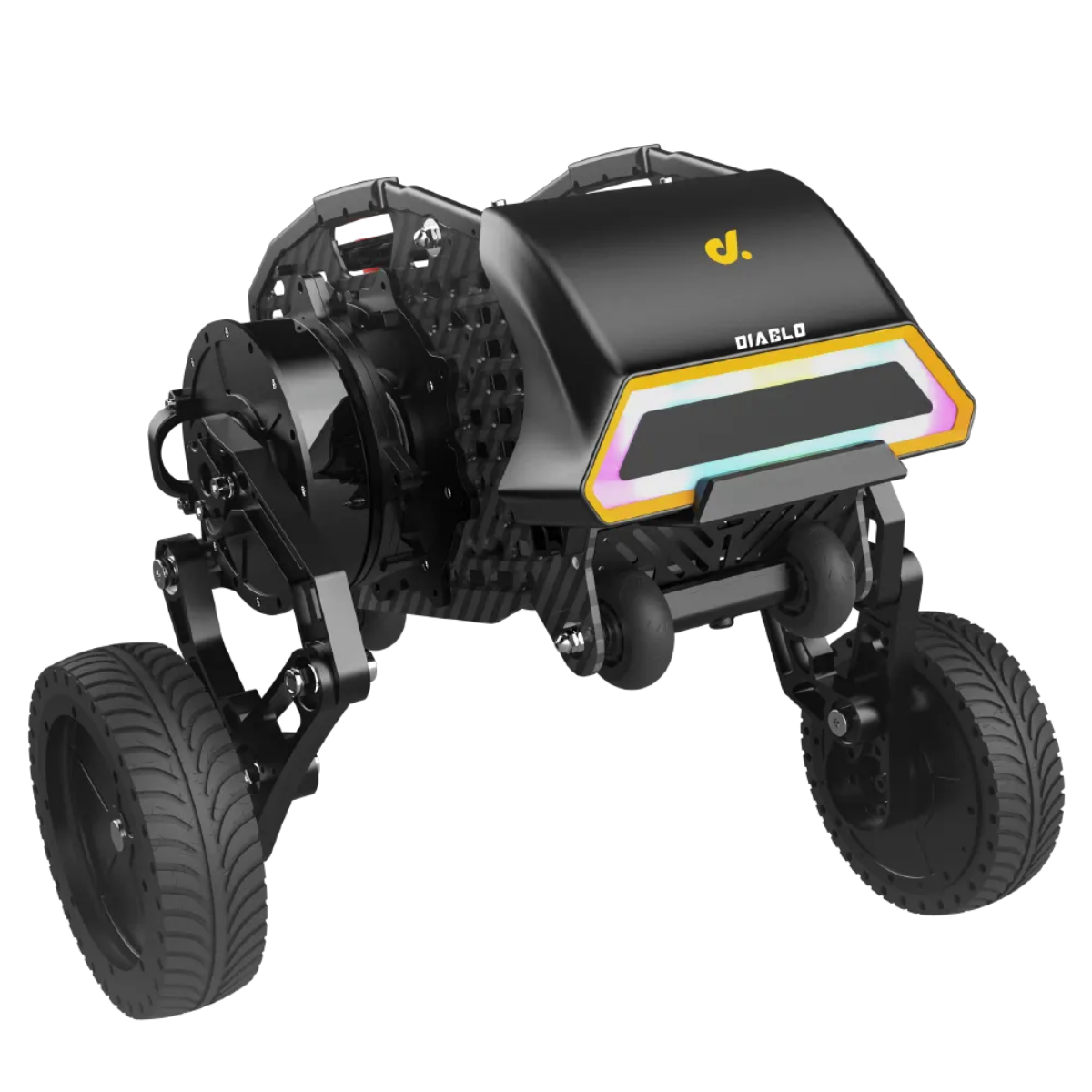 Diablo-World‘s First Direct-Drive Self-Balancing Wheeled-Leg Robot DirectDriveTech