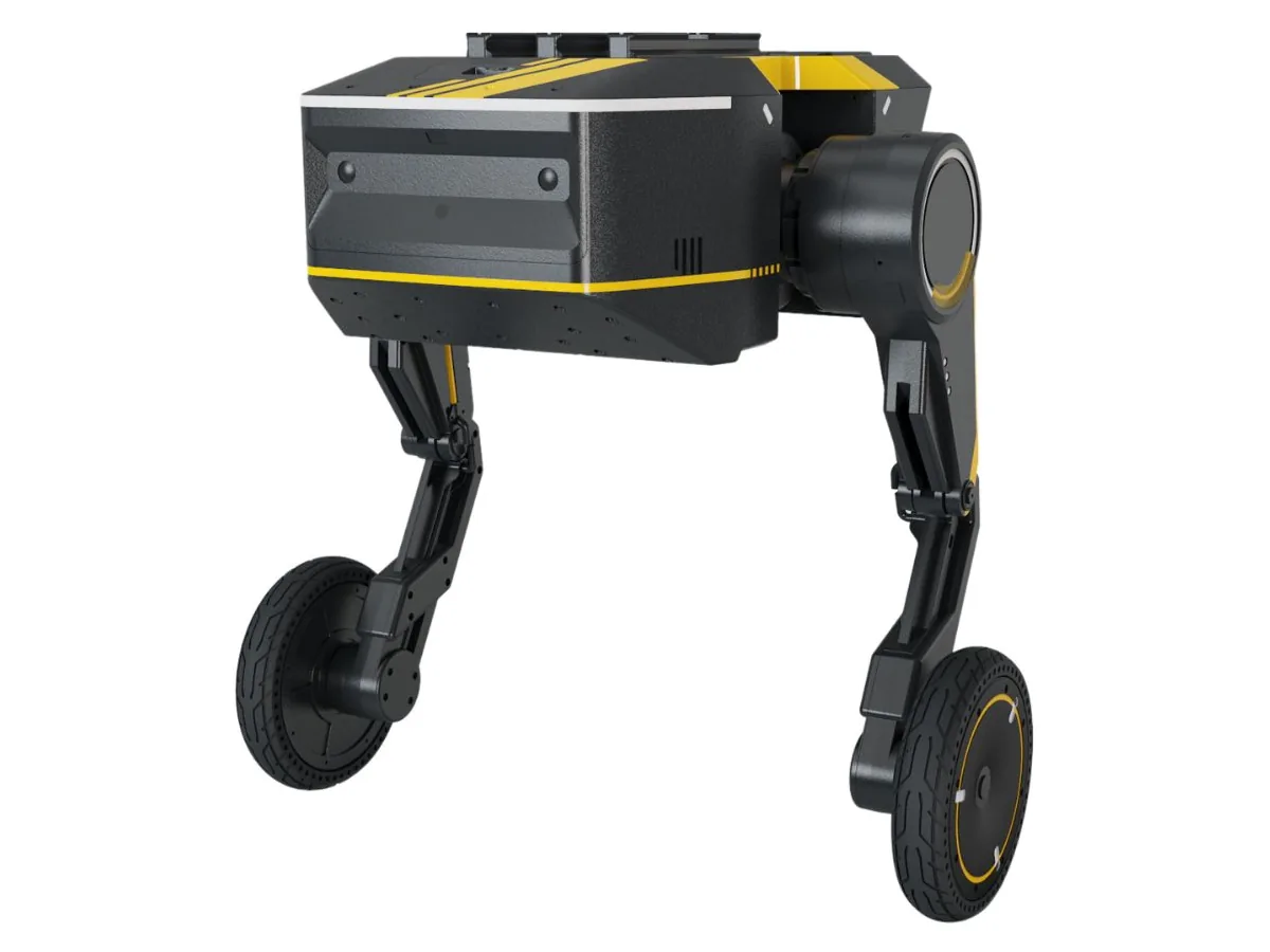 2023 TITA 8DOF wheeled bipedal robot launch